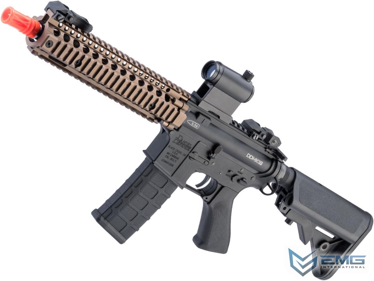 EMG / Daniel Defense Licensed SOPMOD Block II w/ GATE ASTER Programmable MOSFET (Model: Mk18 / Tan)