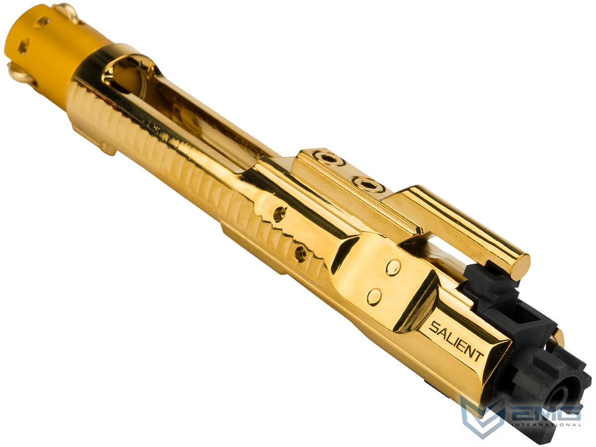 G&P Negative Pressure System Complete Bolt Carrier Group Set for G&P and Western Arms Gas Blowback Rifles (Version: Gold Chromic Salient Arms Bolt)