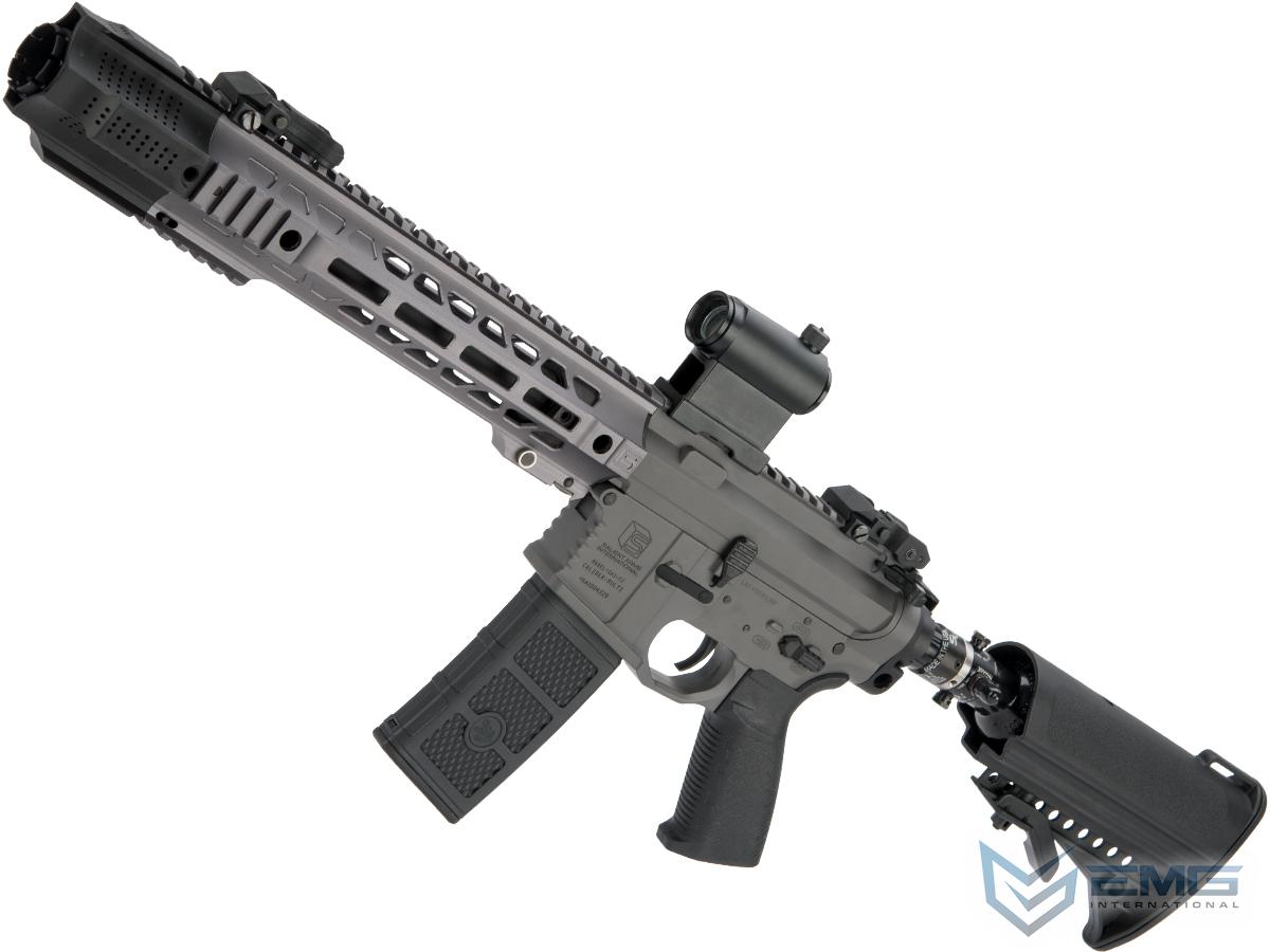EMG / SAI Licensed AR-15 GRY HPA Training Rifle w/ JailBrake Muzzle (Configuration: SBR / / PolarStar G&P R3), Airsoft Guns, HPA / Electro-Pneumatic - Evike.com Airsoft Superstore