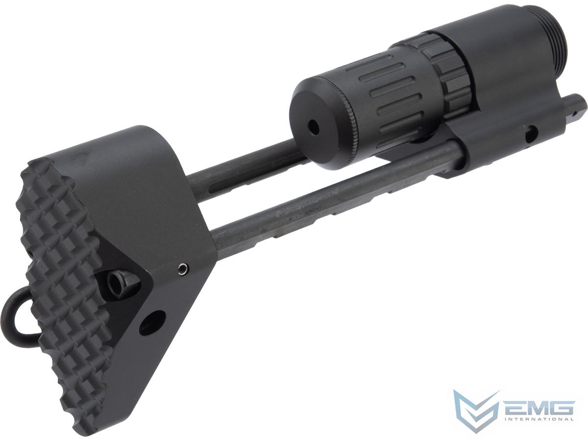 EMG Troy Industries PDW Stock for TM M4A1 MWS Gas Blowback Rifles (Color: Black)
