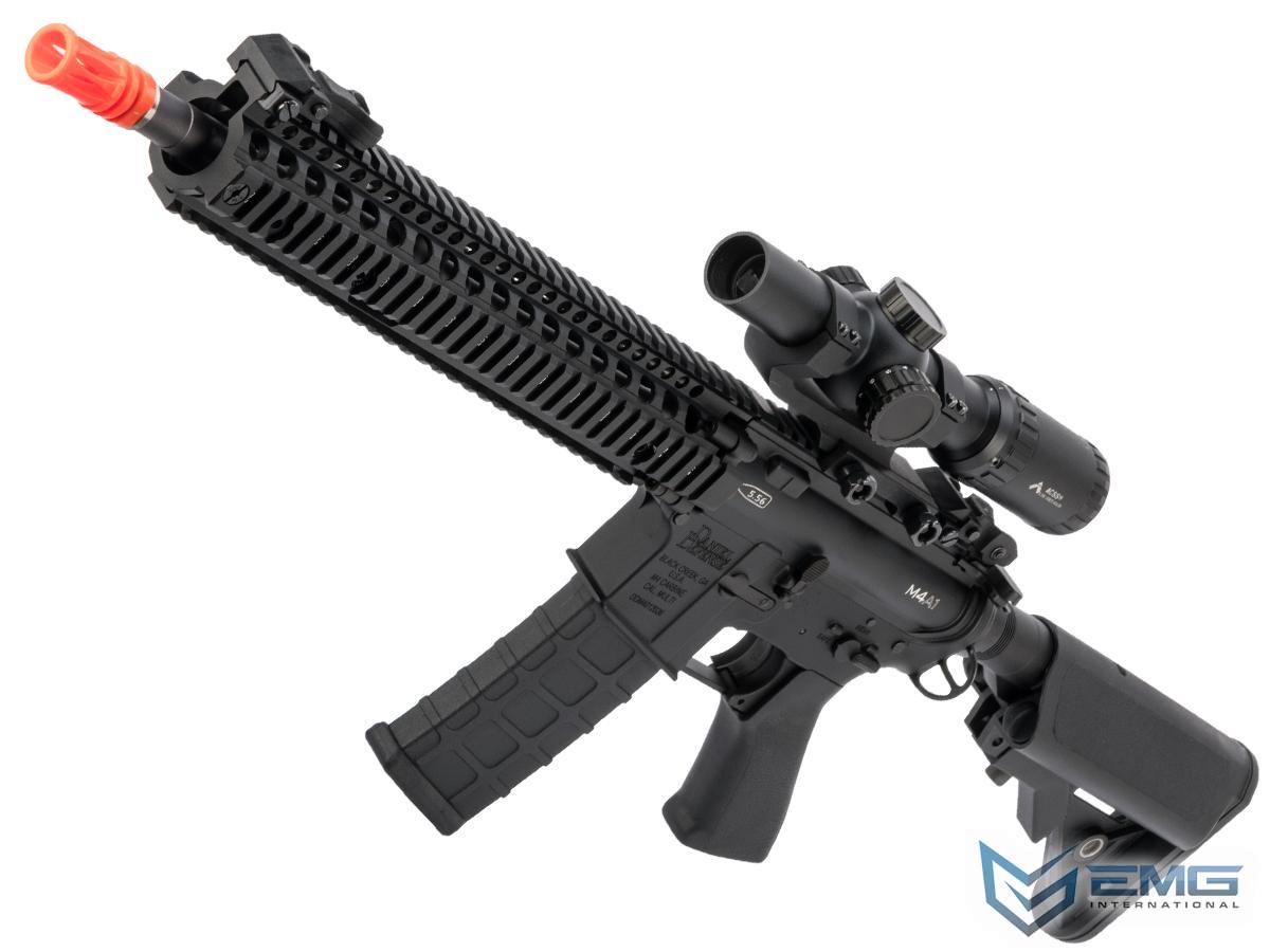 EMG / Daniel Defense Licensed SOPMOD Block II w/ GATE ASTER Programmable MOSFET (Model: M4A1 RIS II / Black)