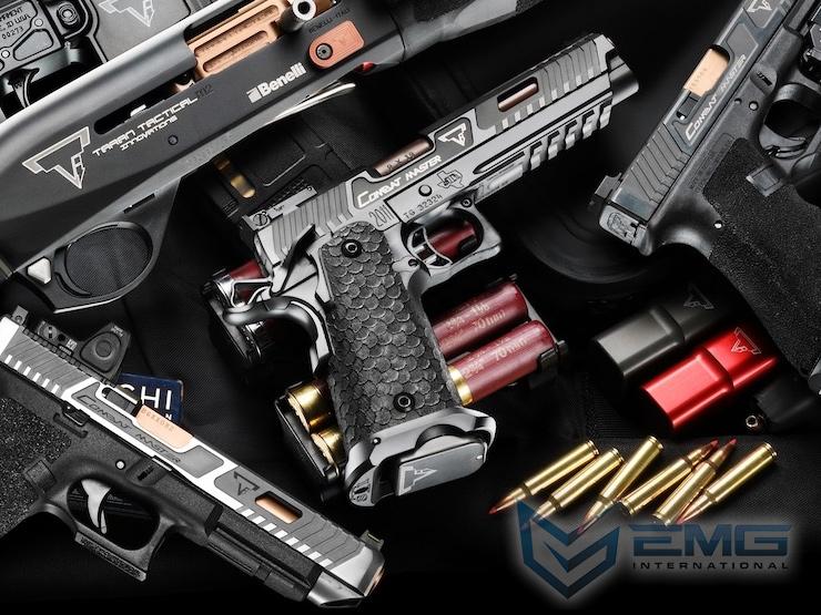 EMG STI / TTI Licensed JW3 2011 Combat Master Airsoft Training Pistol (Model: CO2 Magazine)