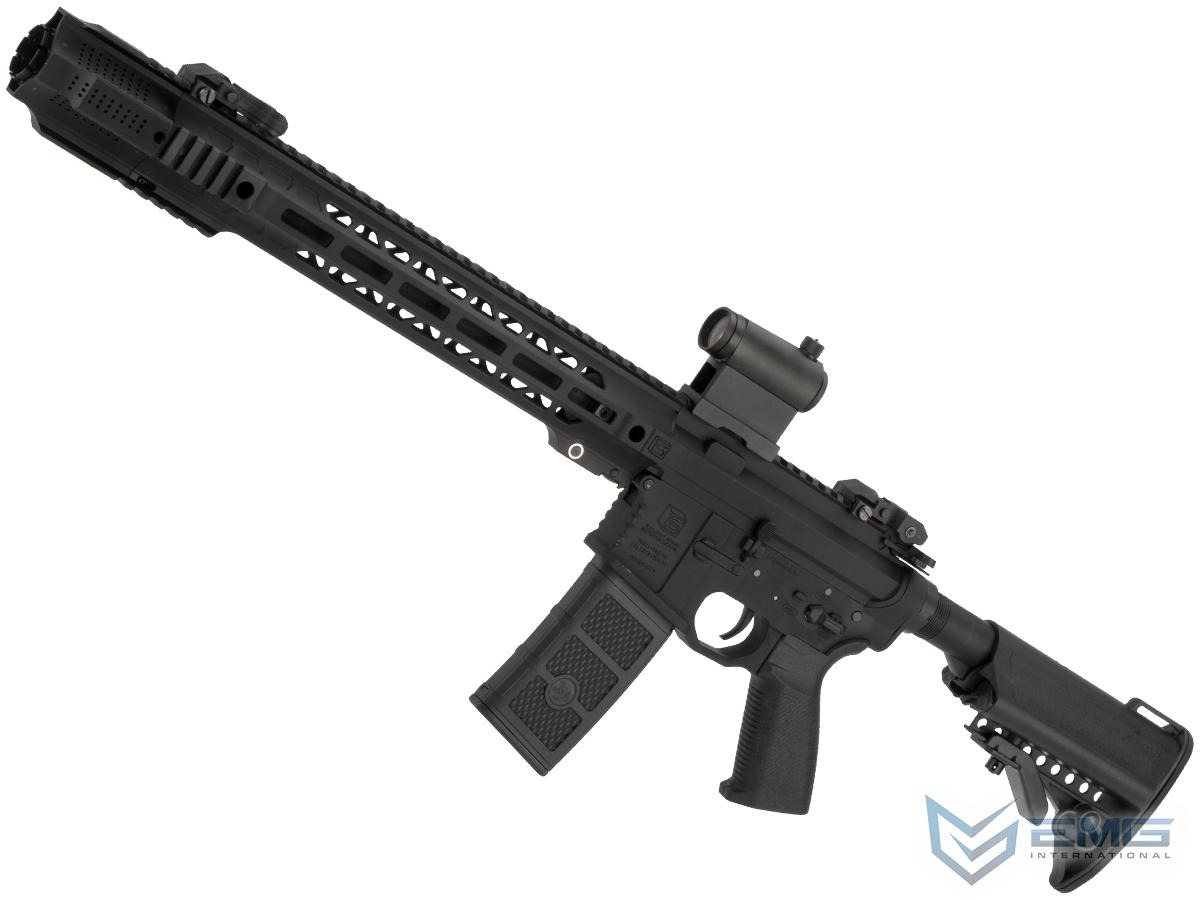 EMG / SAI GRY AR-15 AEG Training Rifle w/ JailBrake Muzzle w/ GATE ASTER Programmable MOSFET (Configuration: Carbine / Black Non-ITAR)