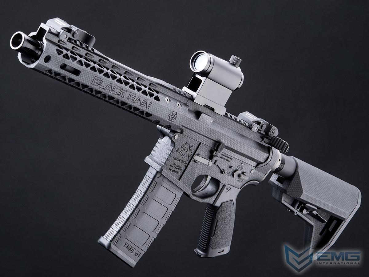 EMG Black Rain Ordnance BRO SPEC15 Licensed AR-15 Airsoft AEG Rifle w/ M-LOK Handguard (Color: Carbon Fiber / Shorty)