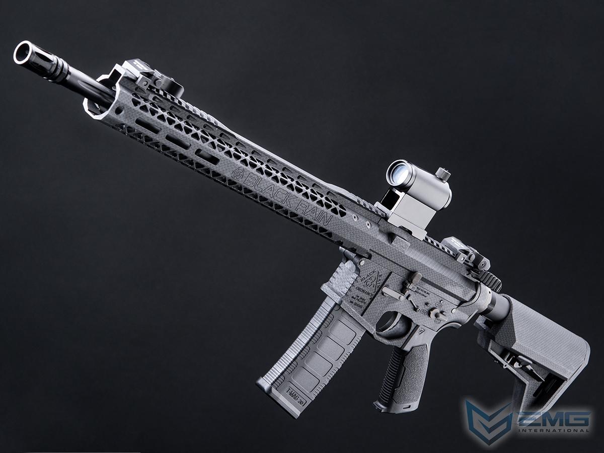 EMG Black Rain Ordnance BRO SPEC15 Licensed AR-15 Airsoft AEG Rifle w/ M-LOK Handguard (Color: Carbon Fiber / Rifle)