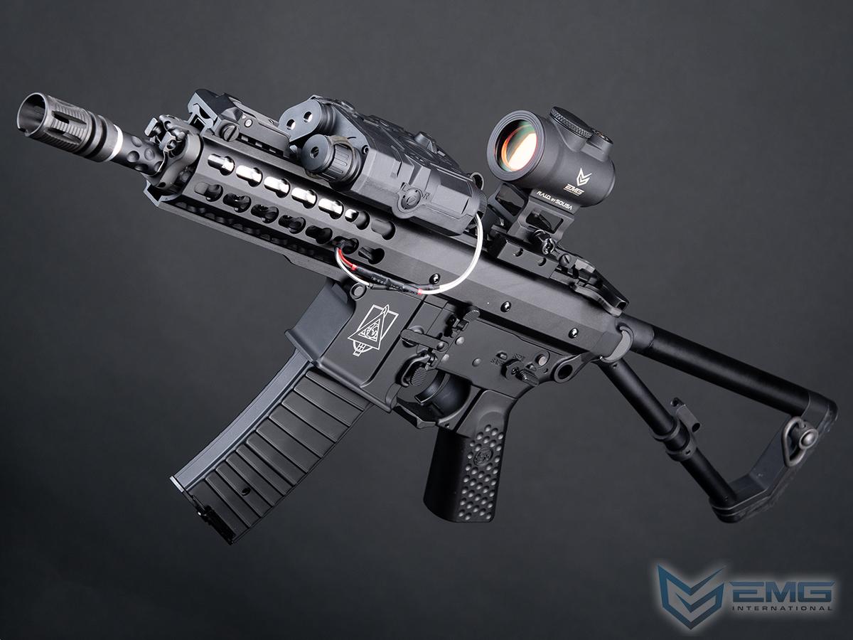 EMG Helios Knights Armament Company PDW M2 w/ G2 Gearbox AEG (Color: Black)