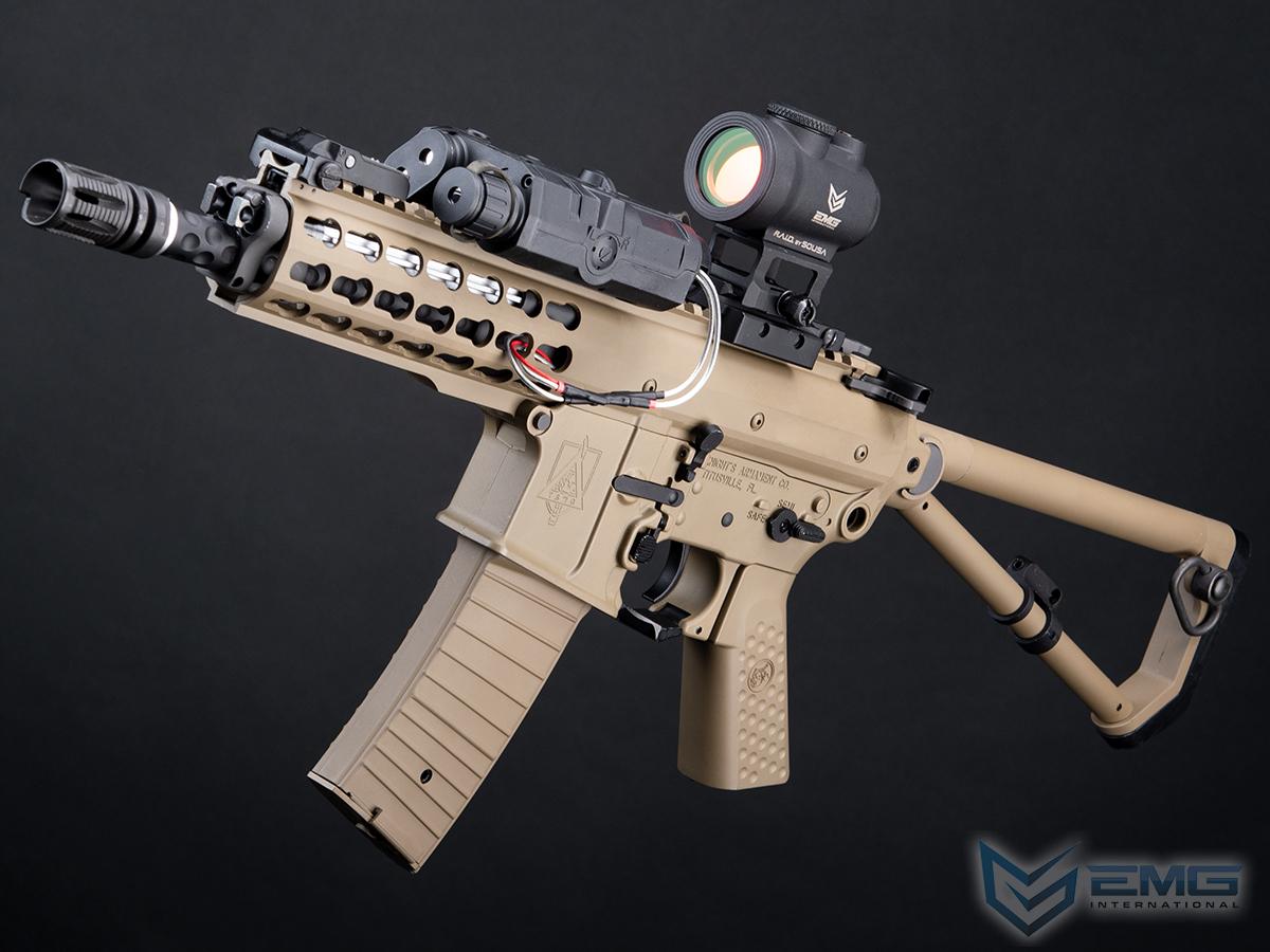 EMG Helios Knights Armament Company PDW M2 Sportsline G2 AEG (Color: Tan / Polymer Receiver)