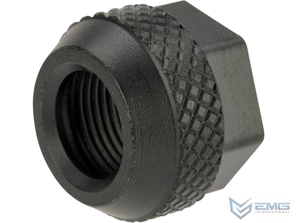 EMG / Salient Arms International Steel Convex Thread Protector for Airsoft Pistols (Thread 14mm