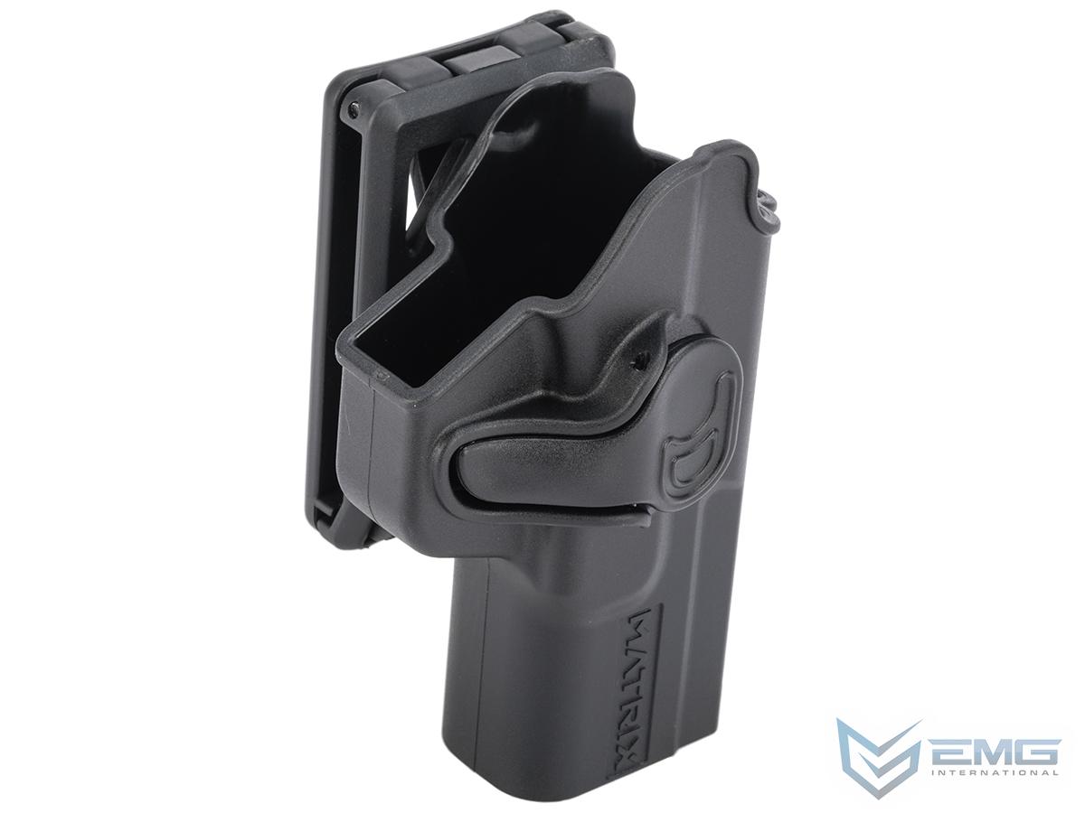 EMG Matrix Hardshell Adjustable Holster for SAI BLU Series Pistols (Color: Black / Belt Attachment)