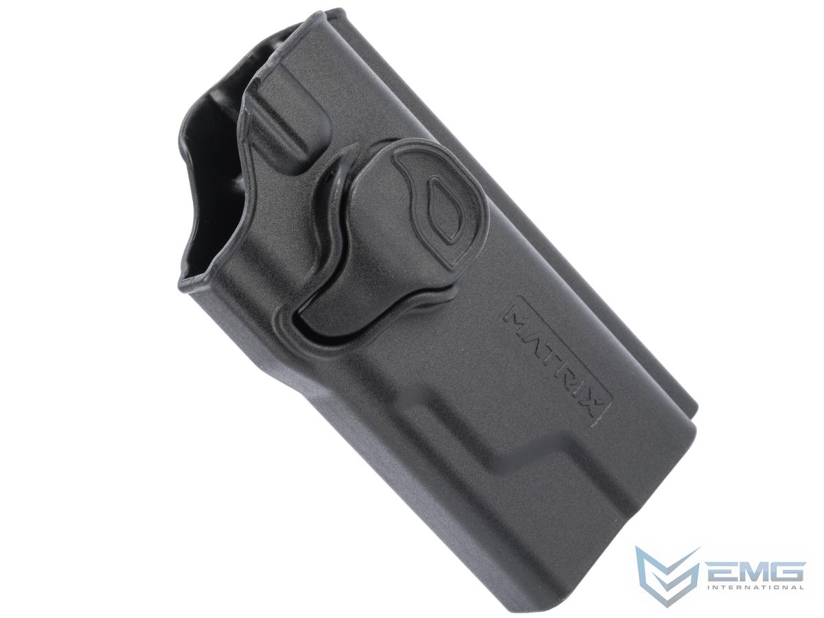 EMG Matrix Hardshell Adjustable Holster for Hudson H9 Series Pistols (Color: Black / No Attachment)