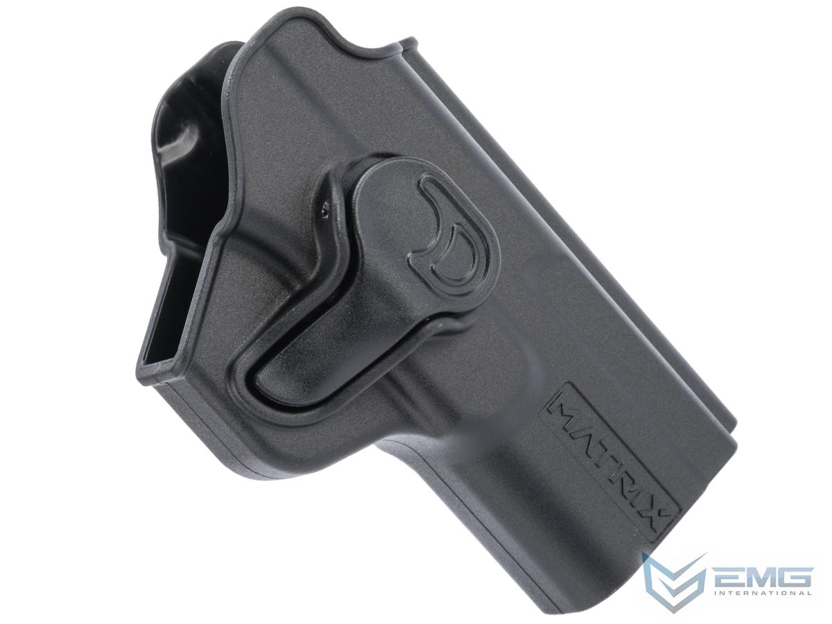 EMG Matrix Hardshell Adjustable Holster for SAI BLU Series Pistols (Color: Black / No Attachment)