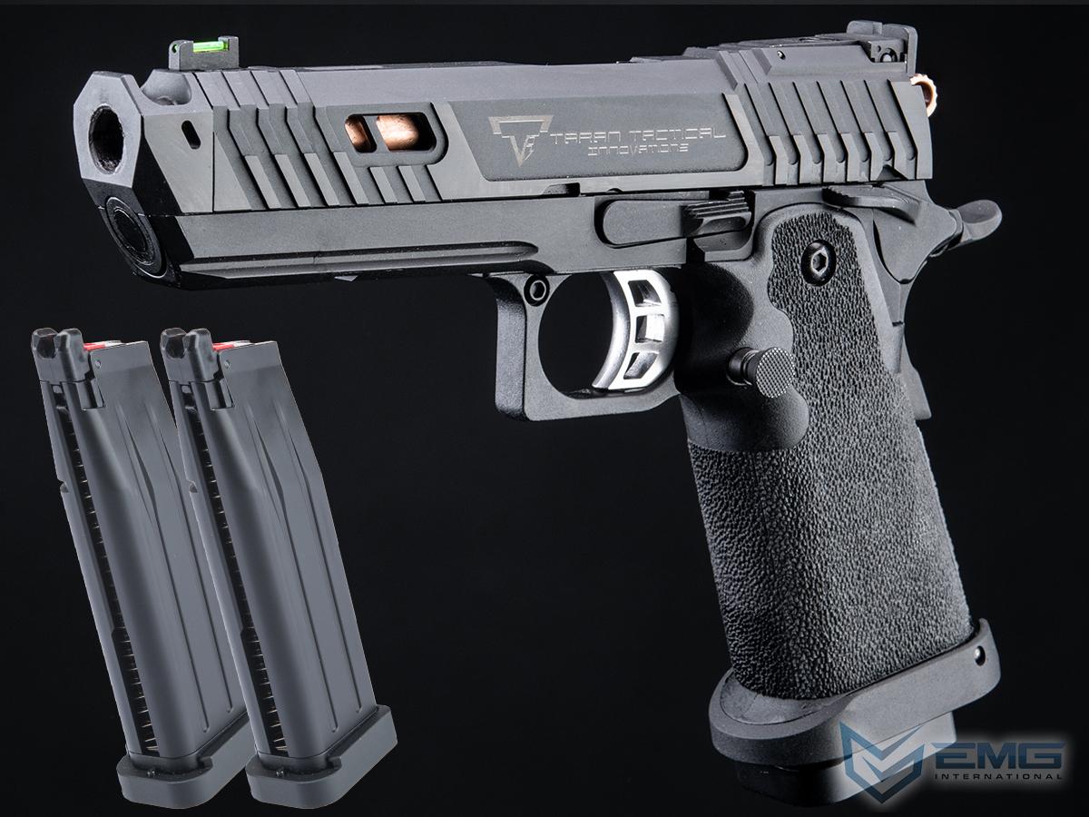 EMG TTI Licensed JW4 2011 Pit Viper Airsoft Training Pistol (Model: Standard / Green Gas / Add 2 Spare Magazines)