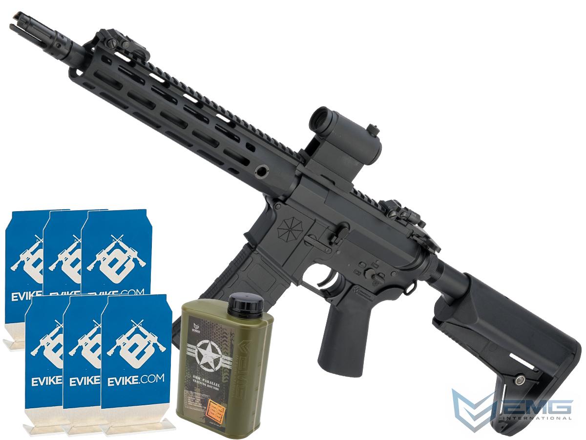 Evike.com Stay at Home Weapon Training / Target Shooting Airsoft Pack (Model: EMG Umbrella Corporation M4 SBR)