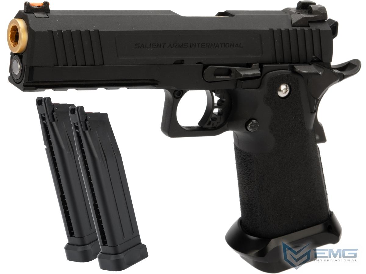 EMG / Salient Arms International RED Hi-Capa Training Weapon (Model: Aluminium / Gas / Reload Package)