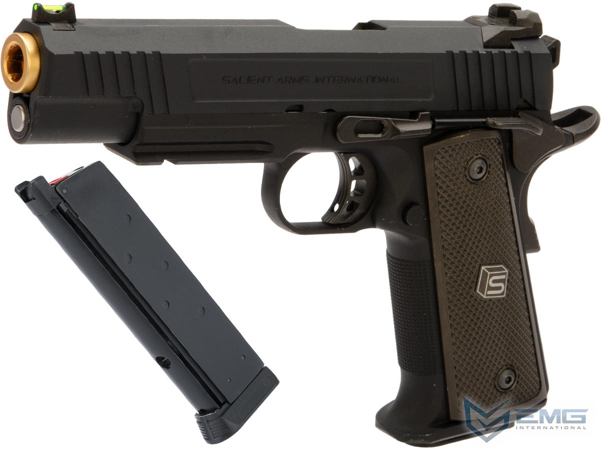 Emg Salient Arms International Red 1911 Training Weapon Model Aluminium Gas Reload Package Airsoft Guns Gas Airsoft Pistols Evike Com Airsoft Superstore