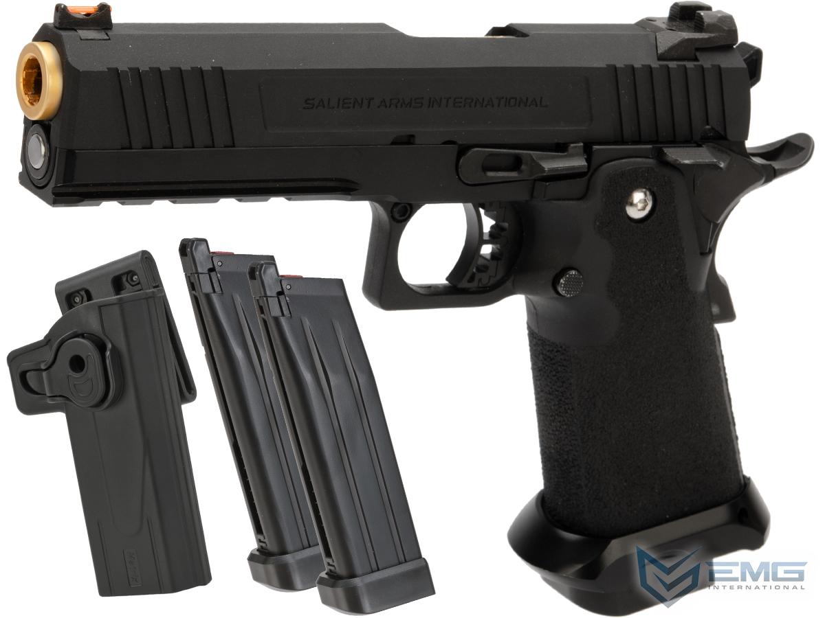 EMG / Salient Arms International RED Hi-Capa Training Weapon (Model: Aluminum Select Fire / CO2 / Carry Package)