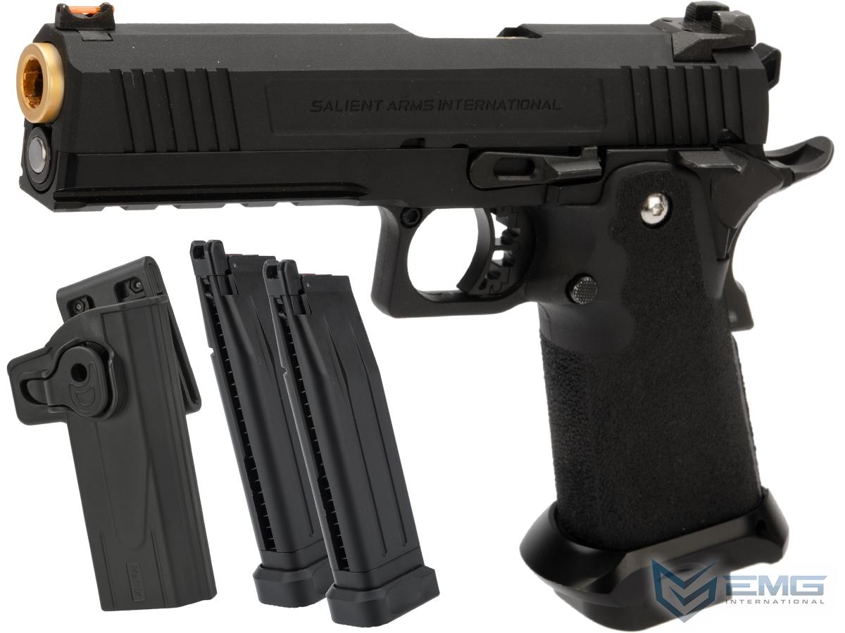 EMG / Salient Arms International RED Hi-Capa Training Weapon (Model: Aluminium / Gas / Carry Package)
