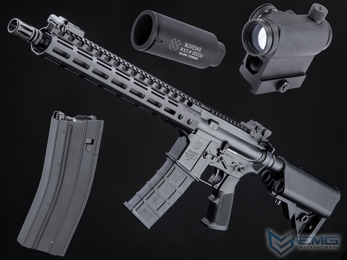EMG Helios Noveske Licensed N4 Gas Blowback M4 w/ MLOK Handguard (Model: 13 Handguard Carbine / Training Package)