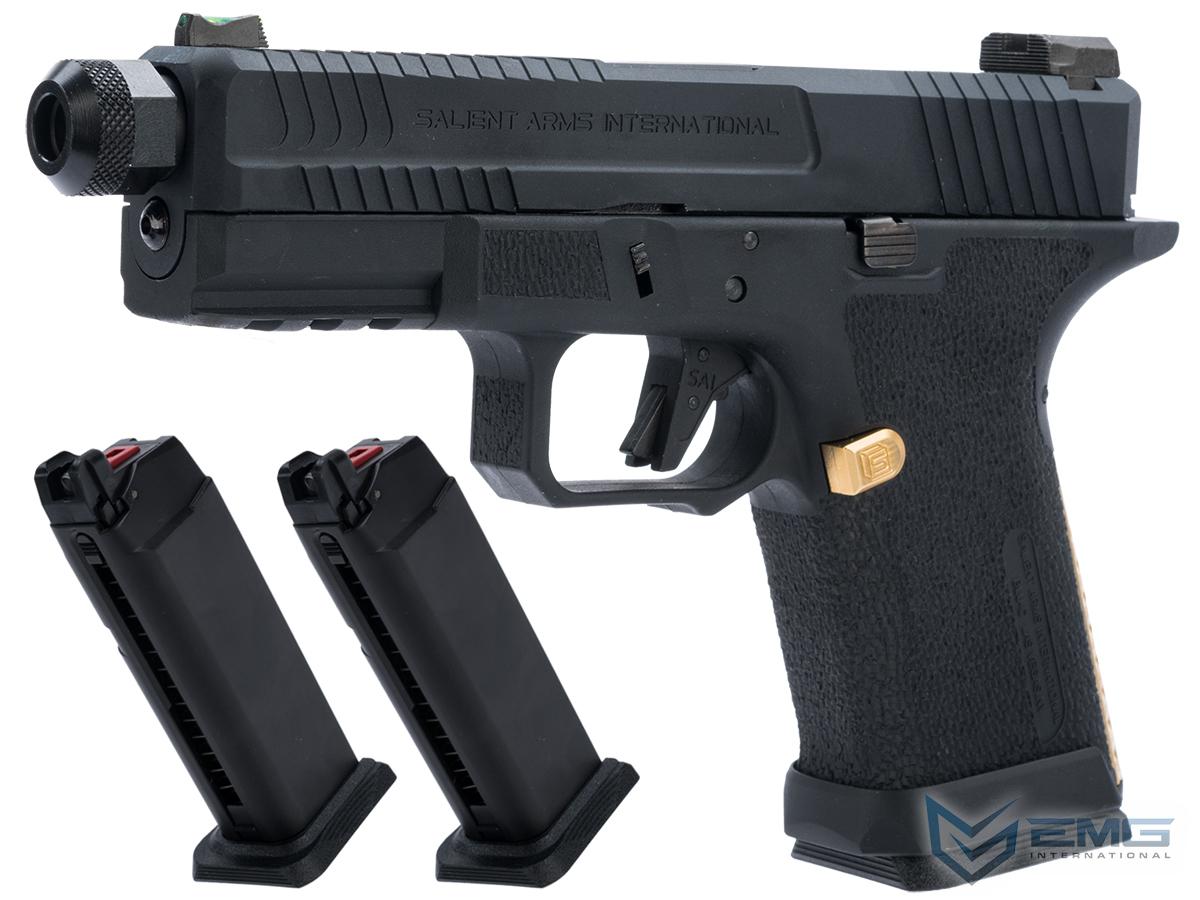 EMG Salient Arms International BLU Compact Airsoft Training Weapon (Type: Green Gas Mag / Reload Package)