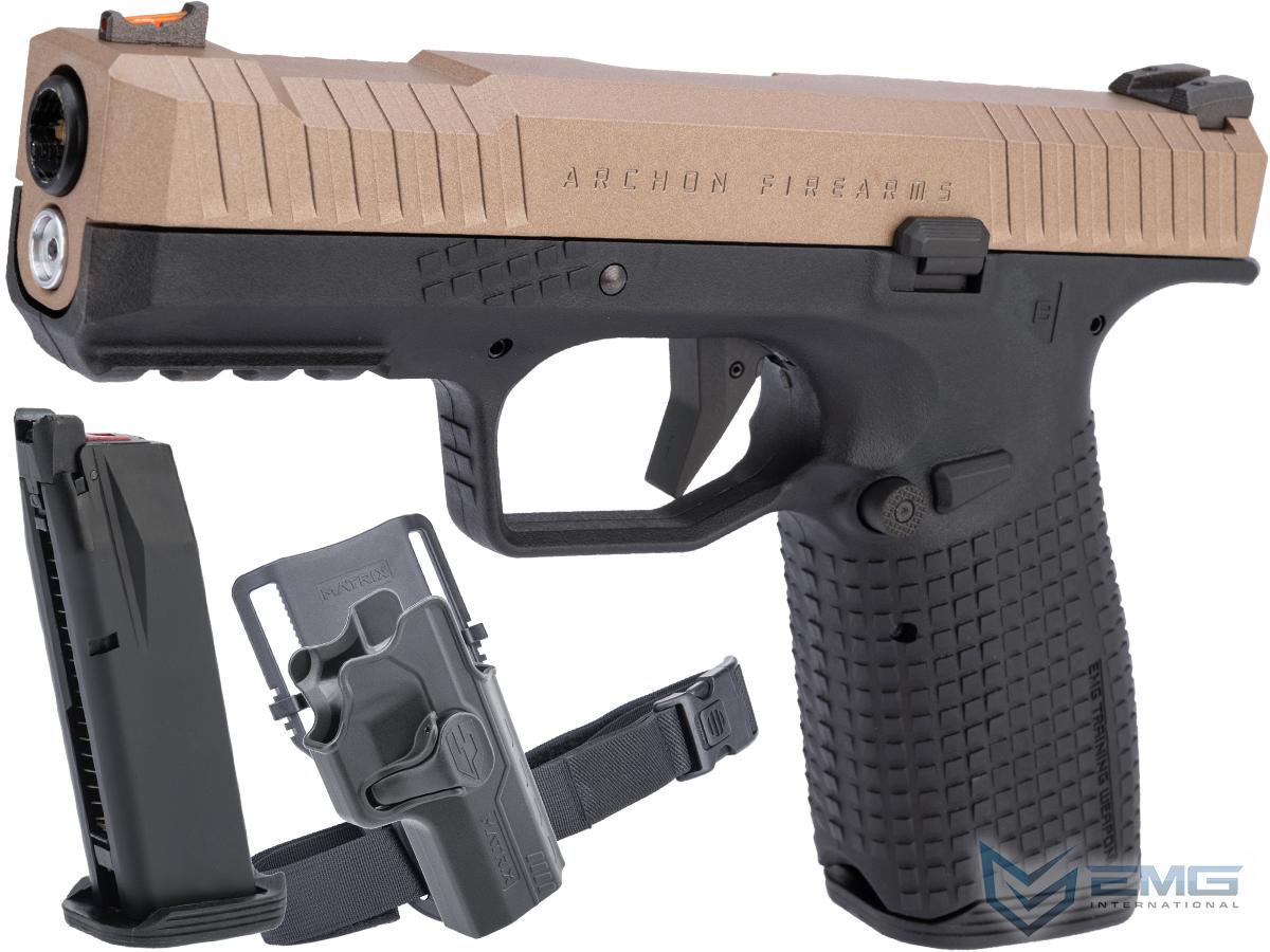 Archon Firearms Type B Airsoft Parallel Training Weapon by EMG (Model: FDE / Carry Package)