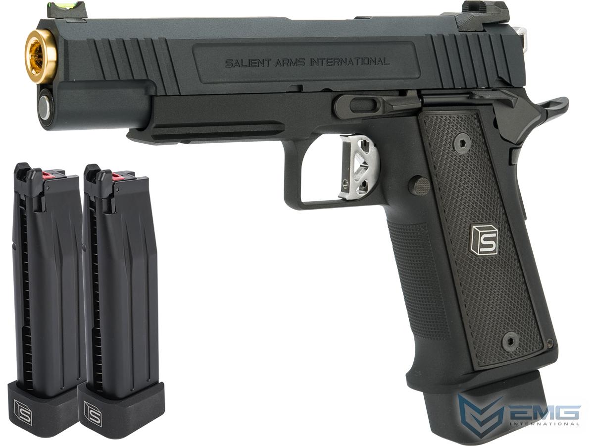 EMG / Salient Arms International 2011 DS 5.1 Airsoft Training Weapon (Color: Black / CO2 / Reload Package)