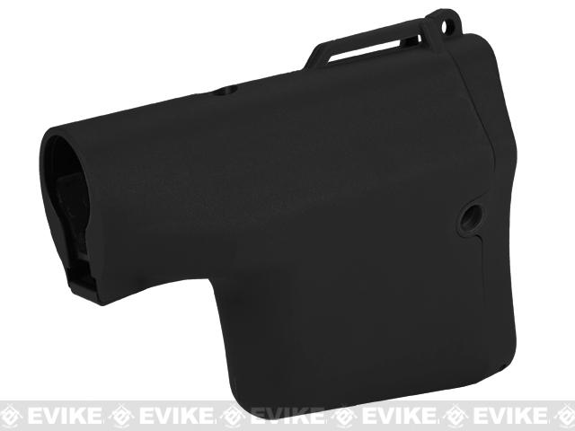 EMG Helios TROY Battle Ax Retractable Stock for Airsoft M4 Buffer Tubes (Color: Black)