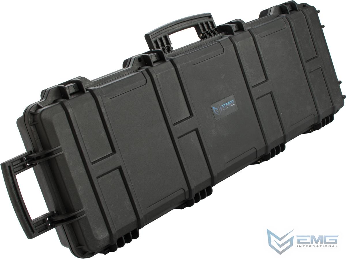 Pre-Order ETA August 2024 EMG Transporter Lockable 42 Hard Case w/ low-profile wheels & PnP foam (Color: Matte Black)