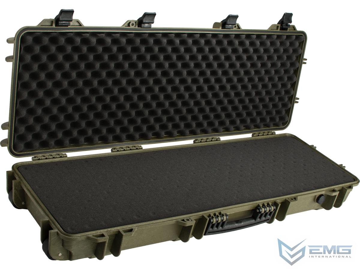 EMG Transporter Lockable 42 Hard Case w/ low-profile wheels & PnP