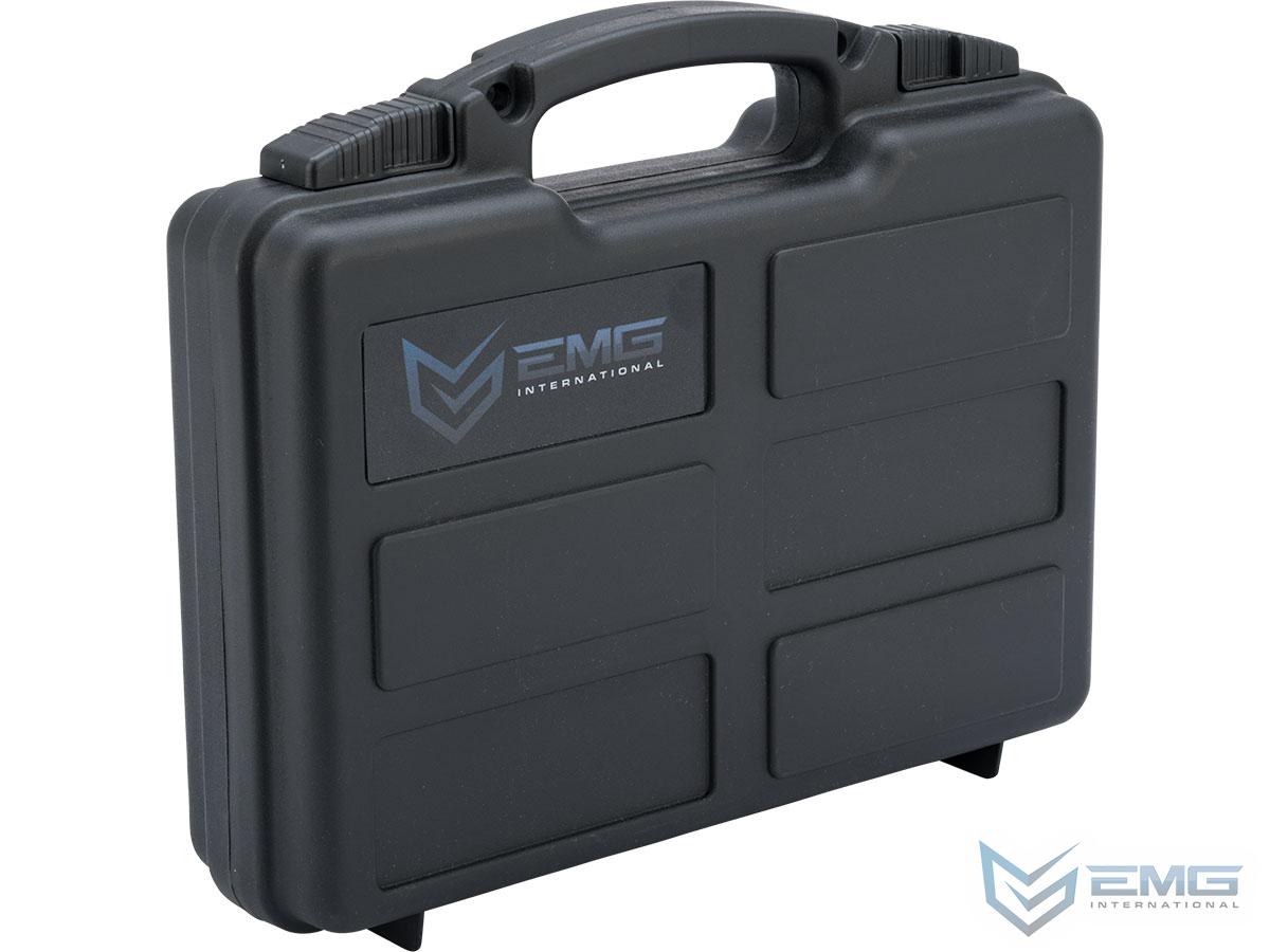 EMG Armory Series Pistol Case w/ Customizable Grid Foam (Color: Black)