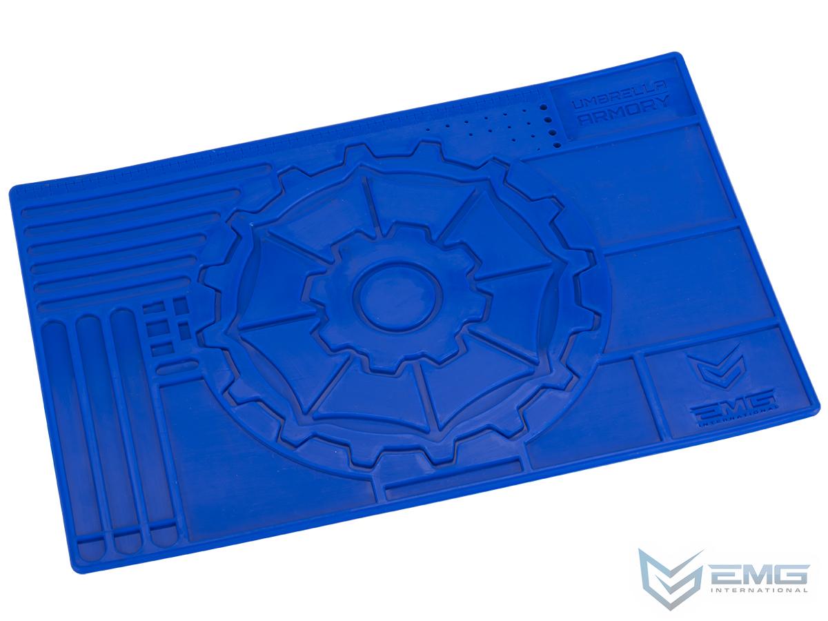 EMG x Umbrella Armory Tech Mat Pro Rubber Work Mat (Color: Training Blue)