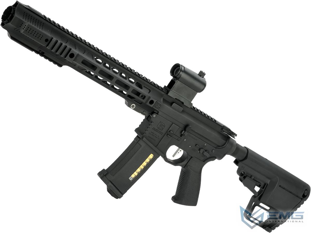EMG SAI Licensed AR15 GRY AEG Training Rifle by Umbrella Armory (Configuration: SBR w/ 2xBattery)