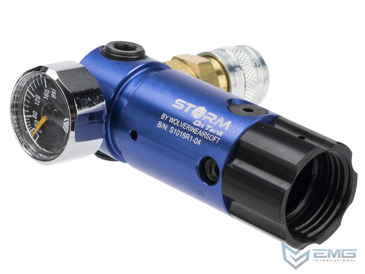 Evike Wolverine Airsoft Storm HPA On-Tank Regulator and Optional Remote Line