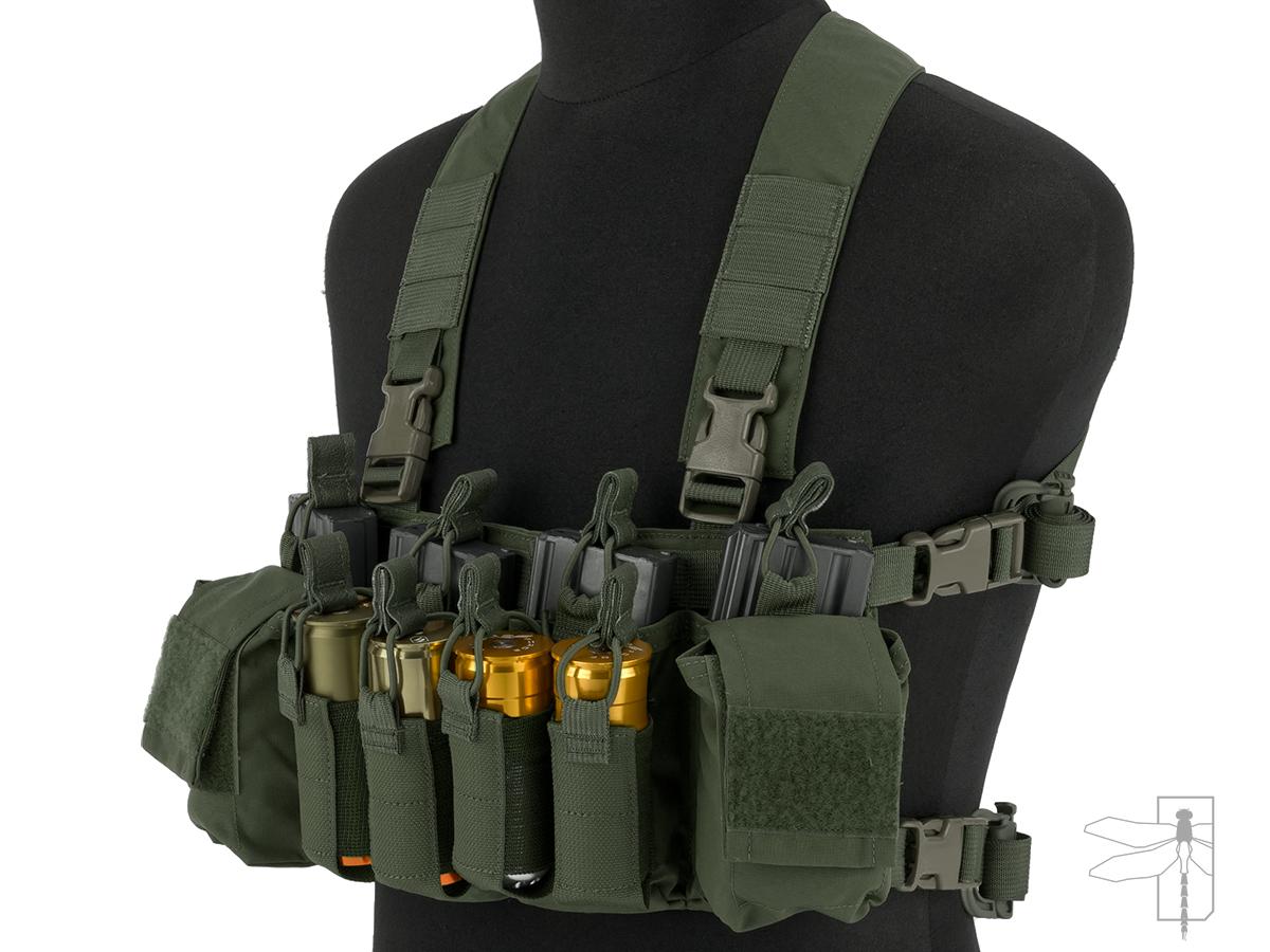 Haley Strategic HSP D3CR-X Disruptive Environments Chest Rig (Color: Ranger Green)