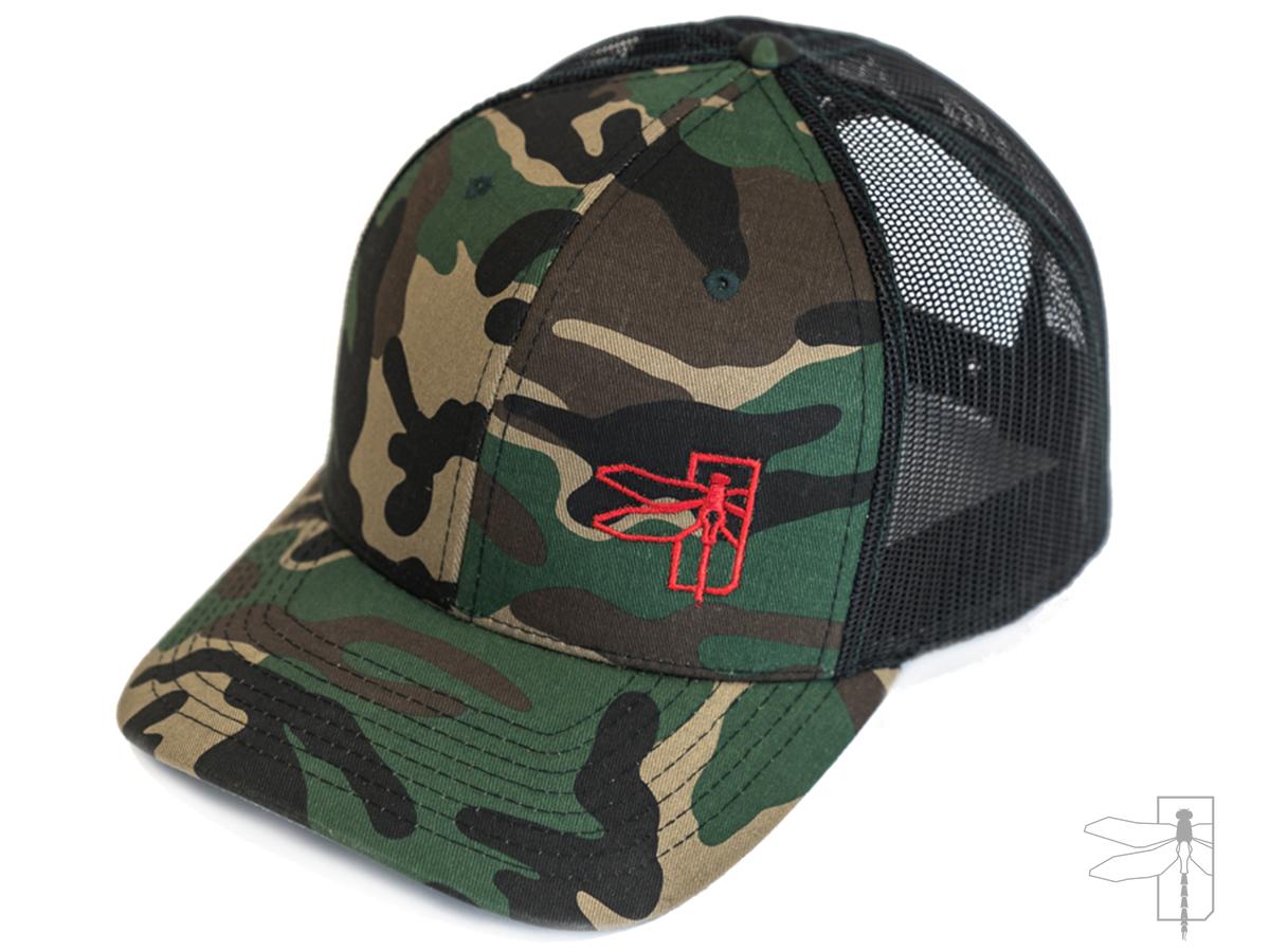 Haley Strategic Dragonfly Snapback Hat (Color: Woodland - Black