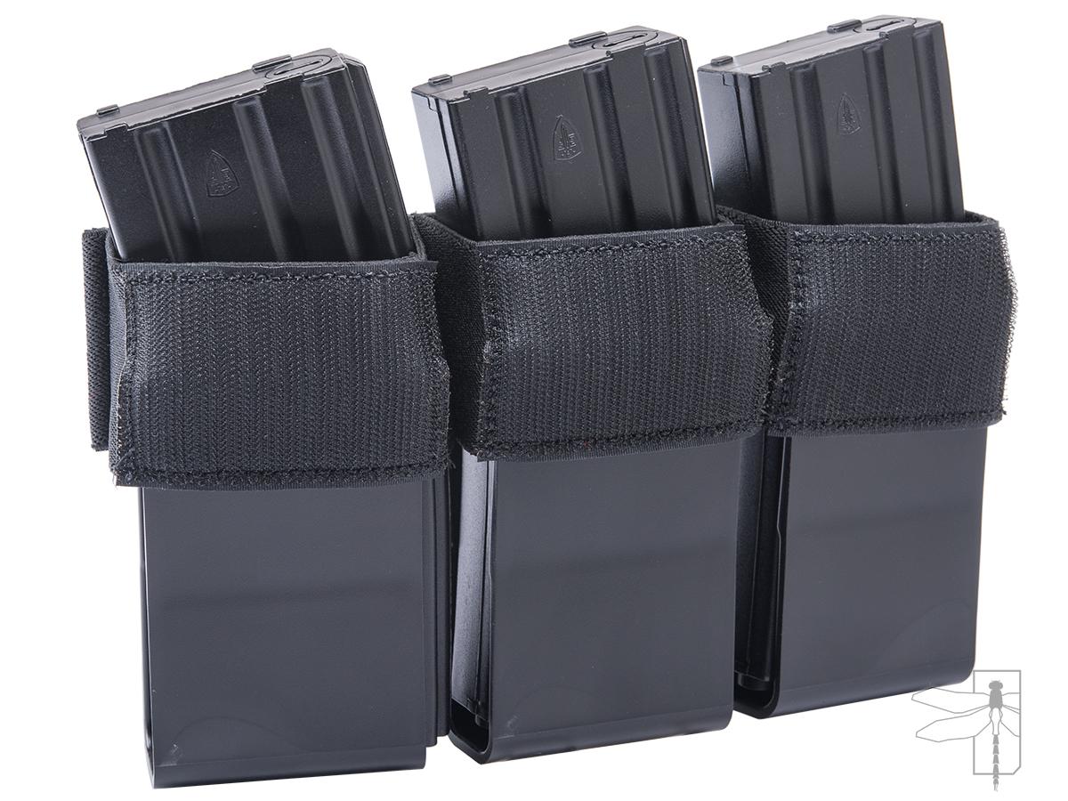 Haley Strategic HSP D3CRM Disruptive Environments Micro Chest Rig Mag Insert (Model: 5.56 Triple with MP2 / Black)