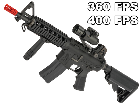 Colt Licensed AR-15 M4 CQB-R Airsoft AEG Rifle w/ Lipo Ready Gearbox 