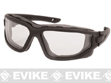 Valken Tactical Zulu Slim Fit Tactical Goggles (Color: Black / Clear)