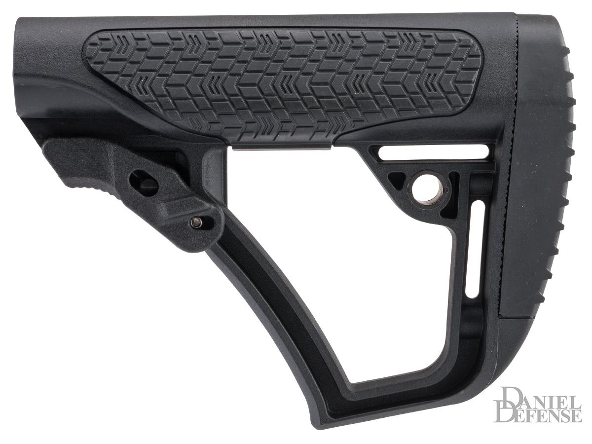 Daniel Defense Collapsible Mil-Spec Buttstock (Color: Black