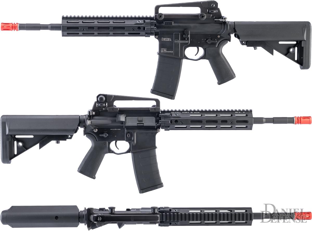 Evike Custom KWA VM4-A1 V2.5 M4 Carbine Airsoft AEG with 9.5