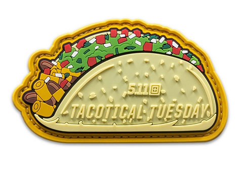 5.11 Tactical Taco-ticle PVC Morale Patch