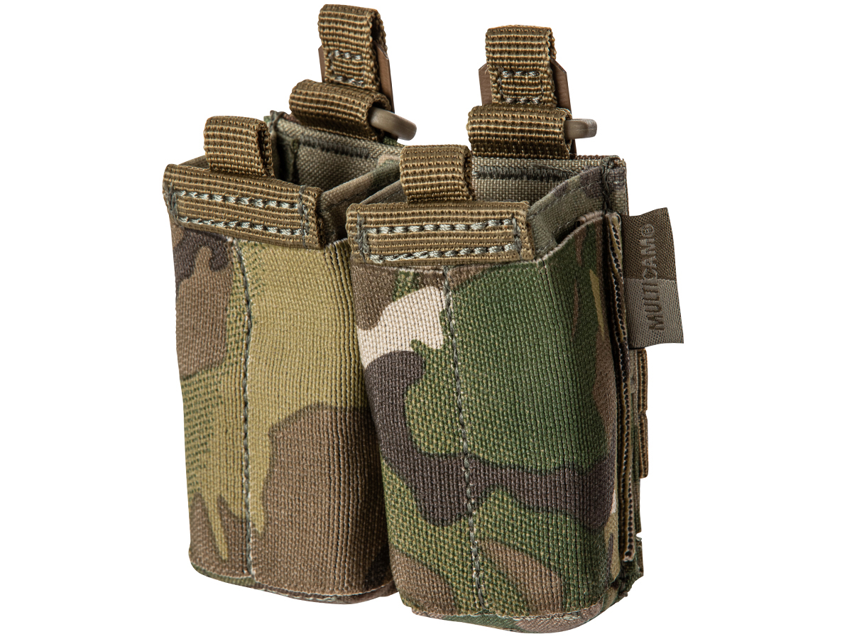 5.11 Tactical Flex Double Pistol Magazine Pouch 2.0 (Color: Multicam)