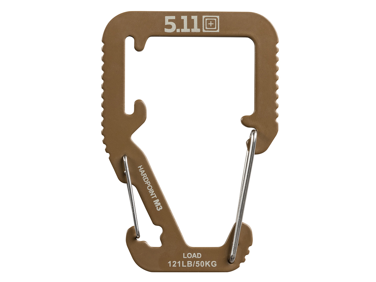 5.11 Tactical Hardpoint Carabiner (Color: Kangaroo)