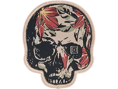 5.11 Tactical Tropical Skull Embroidered Morale Patch