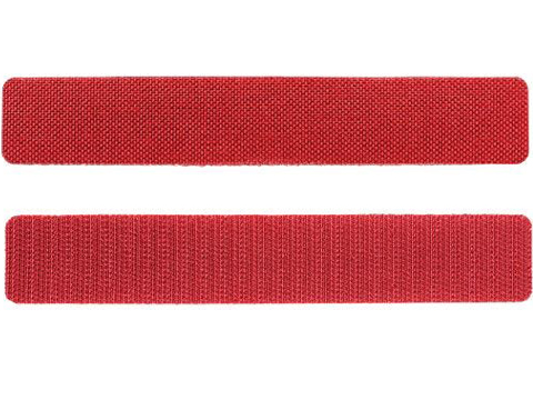 5.11 Tactical WriteBar Hook & Loop Name Tape (Size: 6 Red / 3 Pack)