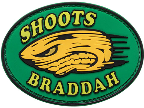 5.11 Tactical Shoots Braddah Hook & Loop PVC Morale Patch