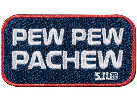 5.11 Tactical Pew Pew Embroidered Morale Patch