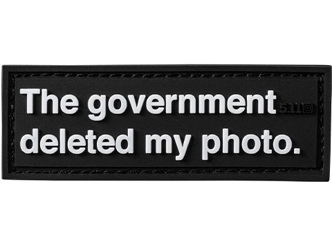 5.11 Tactical Deleted Photo PVC Morale Patch