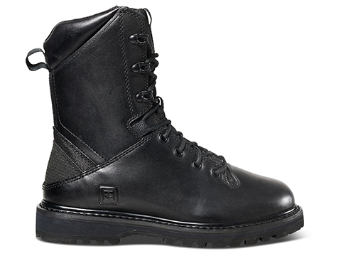5.11 Tactical Apex 8 Leather Boot (Color: Black / Size 12 Regular)