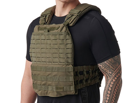 5.11 Tactical TacTec Plate Carrier (Color: Ranger Green)