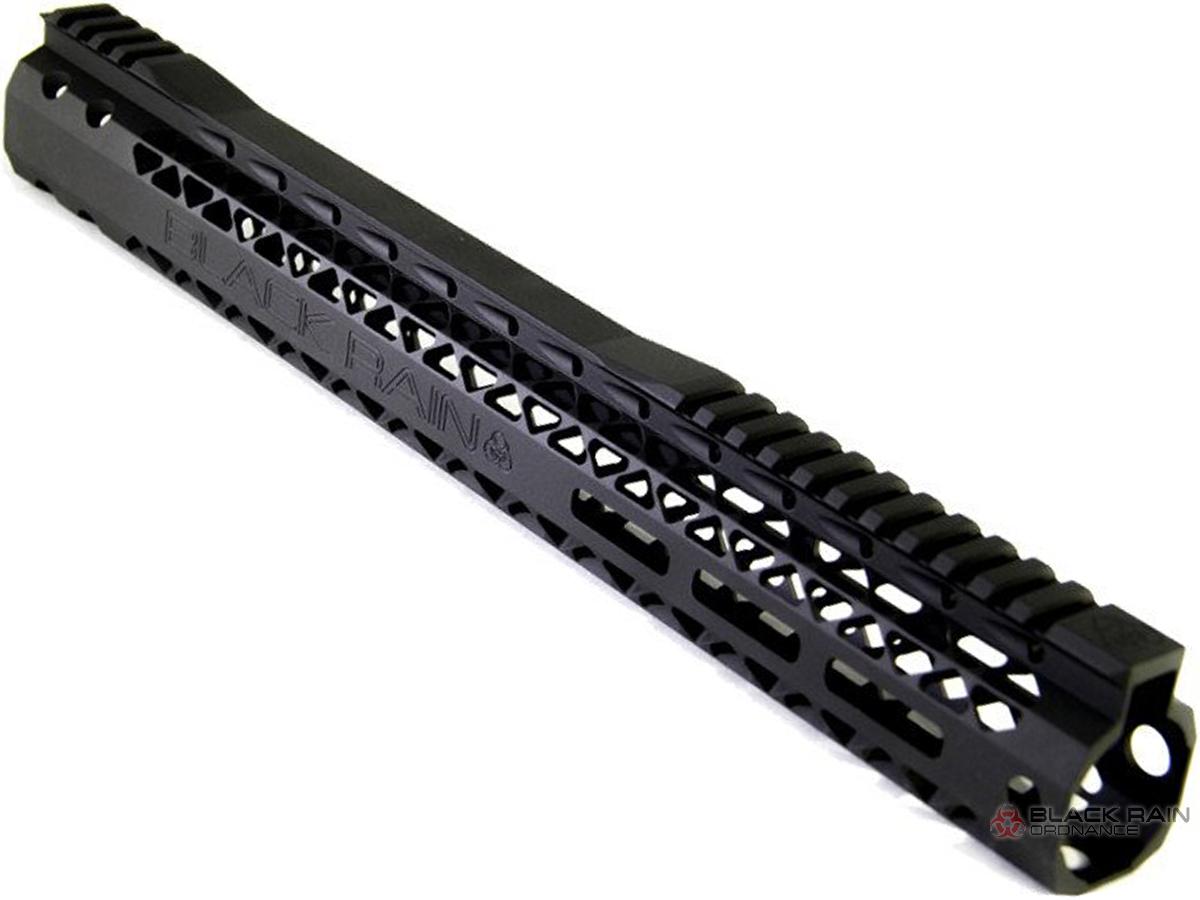 Black Rain Ordnance Slim M-LOK Handguard for AR15 Style Rifles (Color: Black / 15)